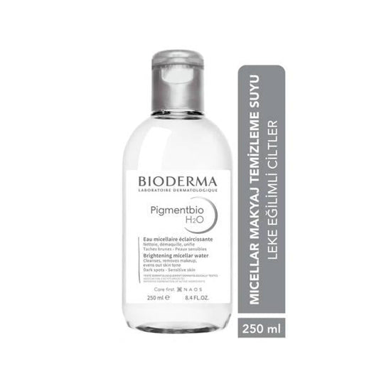 Bioderma Pigmentbio H2O Micellar Makeup Remover for Sensitive Skin - 8.45 fl oz Gentle Skincare