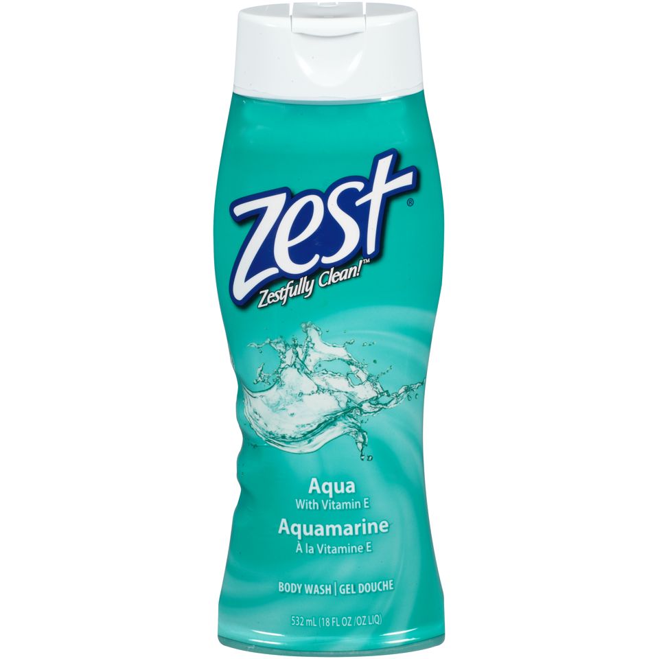 Zest Aqua With Vitamin E Refreshing Body Wash, 18 Fl Oz Body Wash Pasteur Pharmacy
