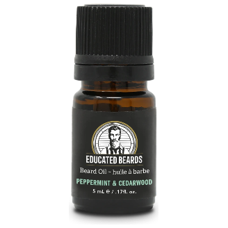 Educated Beards Peppermint & Cedarwood Beard Oil 5ml Beard Oil Pasteur Pharmacy