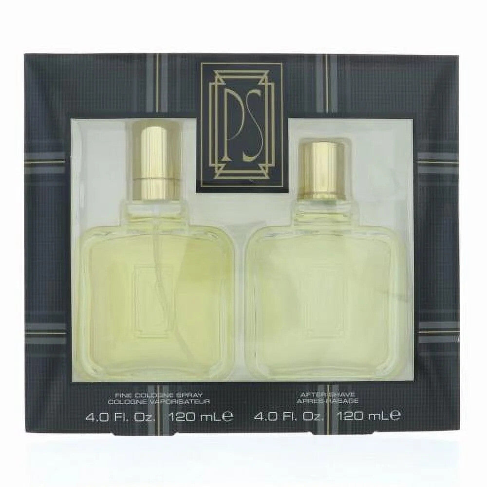 PAUL SEBASTIAN 2 PCS SET: 4 OZ COLOGNE SPRAY + 4 OZ AFTERSHAVE Men Fragrant Nest