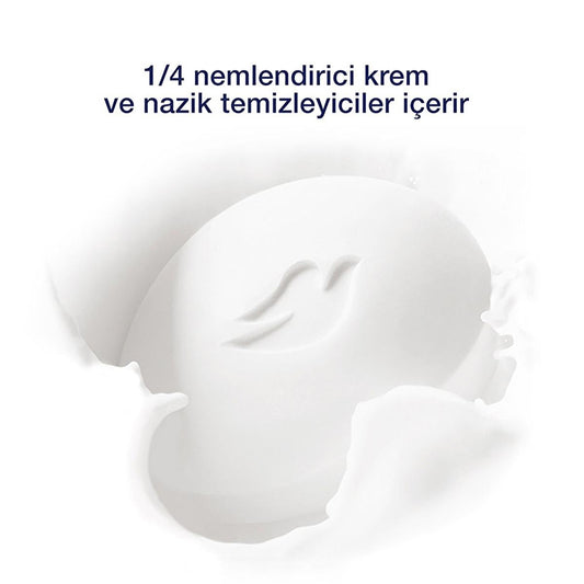Pain de toilette Dove Beauty Cream Bar Original - Savon hydratant sans sulfates pour une peau douce