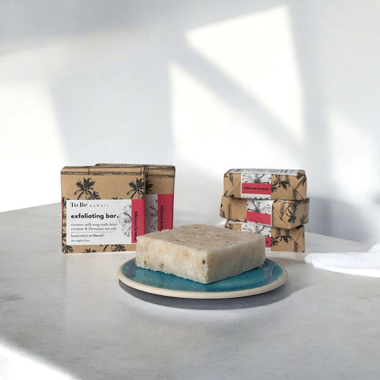 To Be Hawai'i Hibiscus Breeze Exfoliating Soap Bar Handcrafted Soap To Be Hawai'i