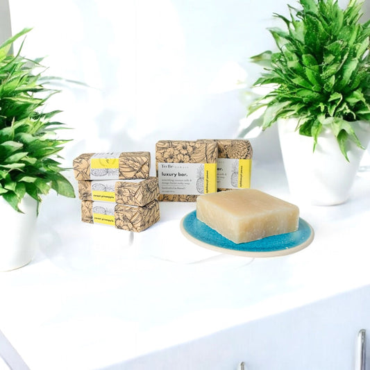 To Be Hawai'i Sweet Pineapple Luxury Soap Bar Handcrafted Soap To Be Hawai'i