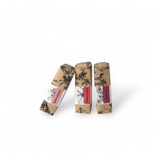 To Be Hawai'i Pualani Scents (floral) Exfoliating Bar Soap Trio Gift Sets To Be Hawai'i