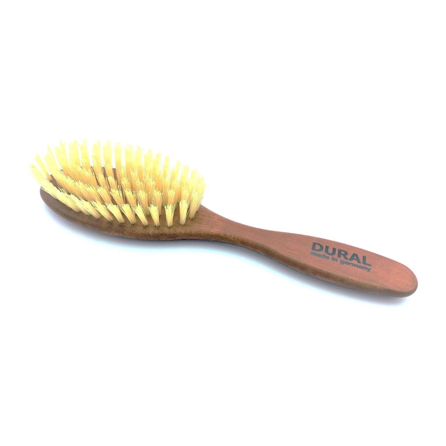 Dural Hair Brush 7 Rows Pear Wood Light Natural Bristles Hair Brush Pasteur Pharmacy