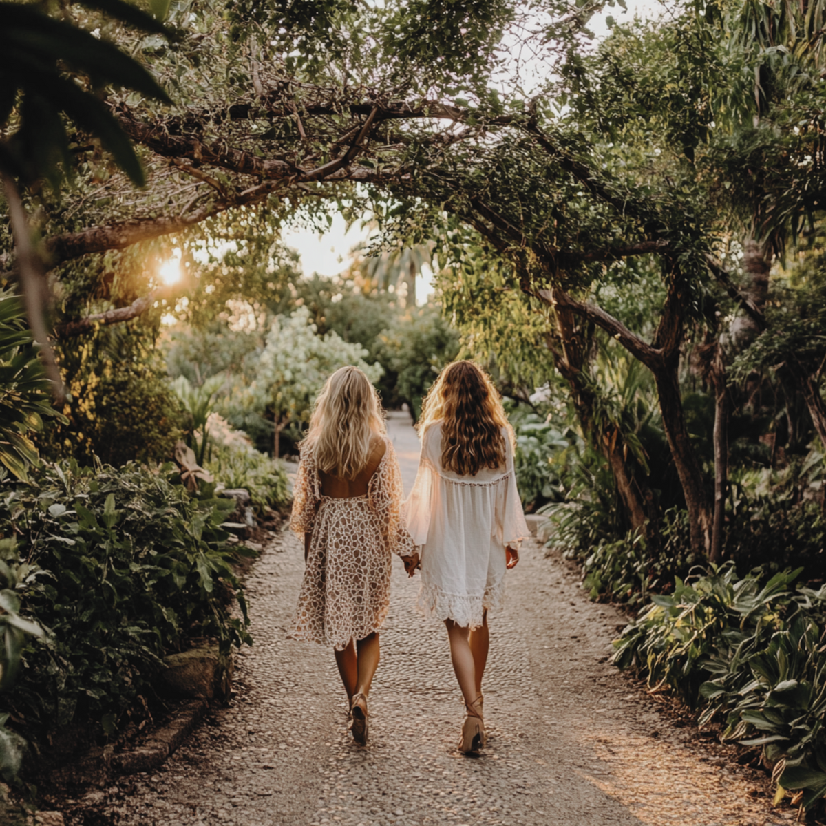 Promenade dans les jardins