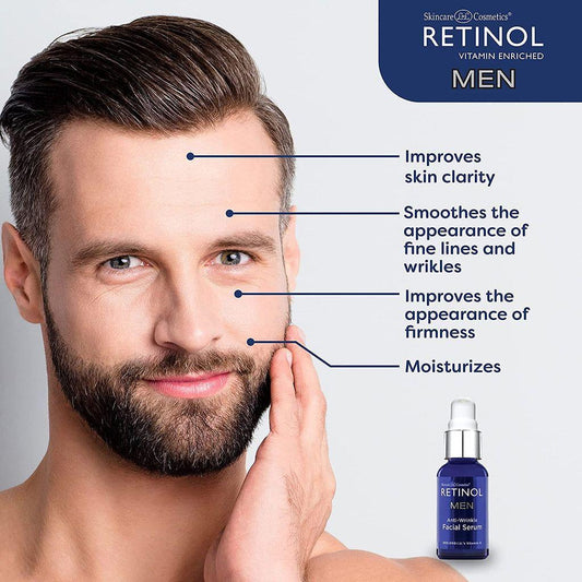Retinol Men Anti-Wrinkle Facial Serum Facial Serum Pasteur Pharmacy