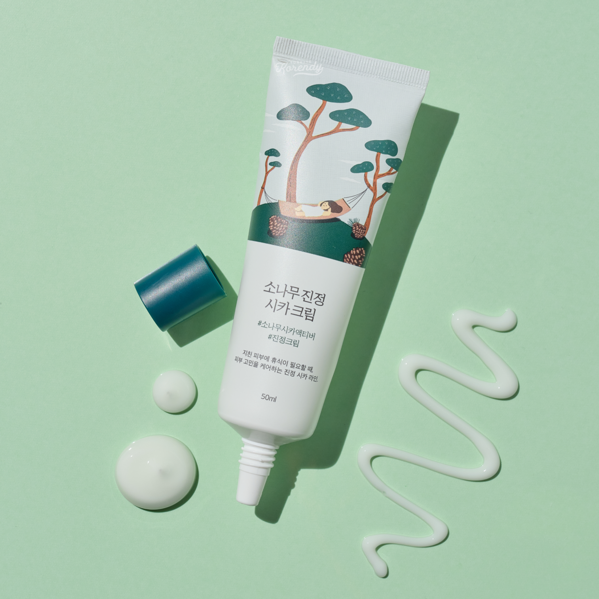 Round Lab Pine Calming Cica Cream Barrier Support 50ml