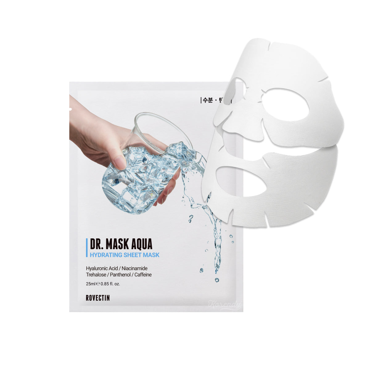 Rovectin Dr. Mask Aqua Hydrating Sheet Mask 5 Pack 25ml