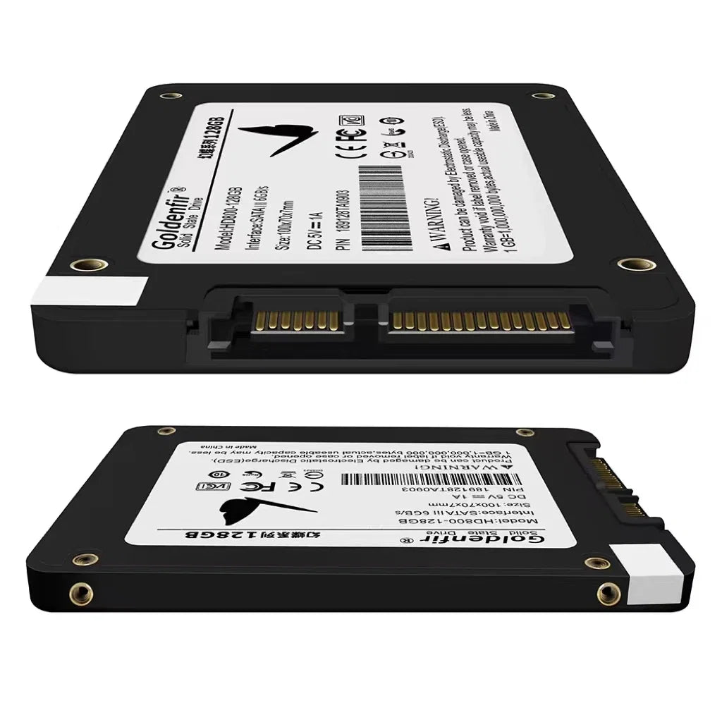 SSD Capacity: 720GB - Goldenfir SSD 128GB SATAIII SSD 512GB 480GB 256GB HD 1TB 500GB Solid State Hard Disk 2.5 for Laptop