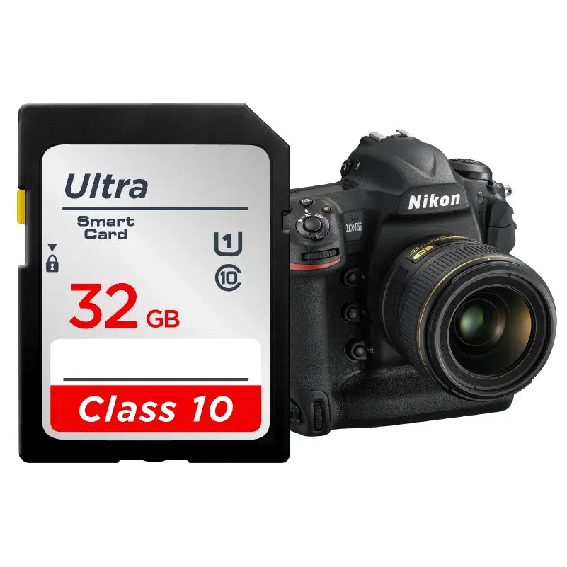 Capacity: 400GB - SD Card 64GB 128GB 256GB V10 16GB 32GB Normal Full Size Flash SD Memory Card High Speed for Camera