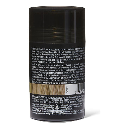 Toppik Hair Building Fibers - Medium Blonde 0.42 Oz Hair Building Fibers Pasteur Pharmacy
