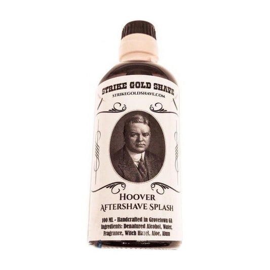 Strike Gold Shave Hoover Shaving Collection Shaving Set Pasteur Pharmacy Aftershave 3.4 oz