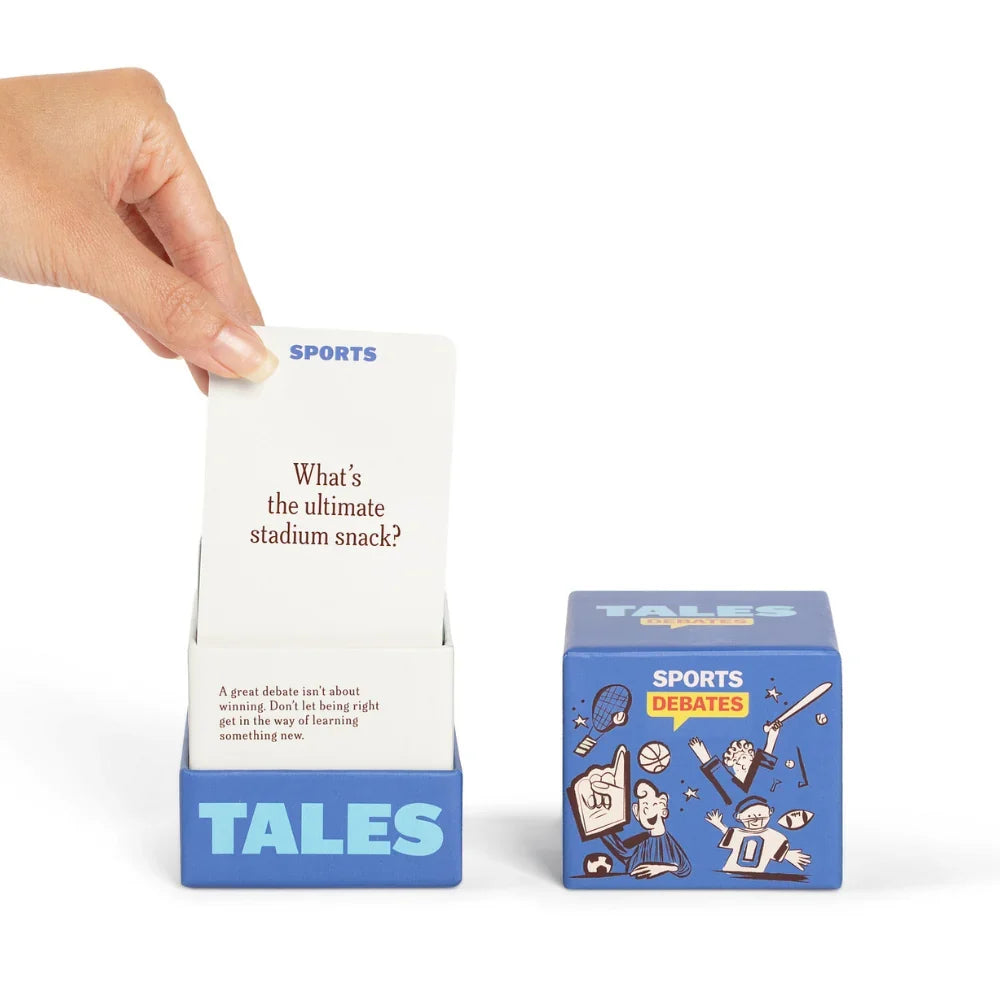 Tales Debates Sports Conversation Card Game – 150 Questions
