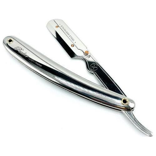 Parker SR1 31R Clip-Type Stainless Steel Handle Straight Barber Shavette Razor Shavette Razor Pasteur Pharmacy