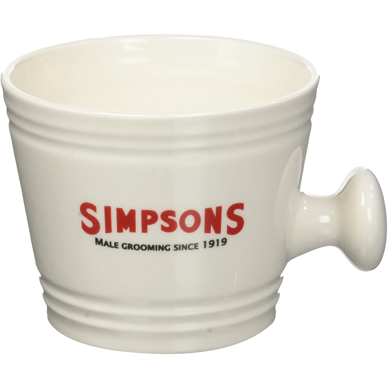 Simpsons Large Ceramic Shaving Mug Shaving Mug Pasteur Pharmacy