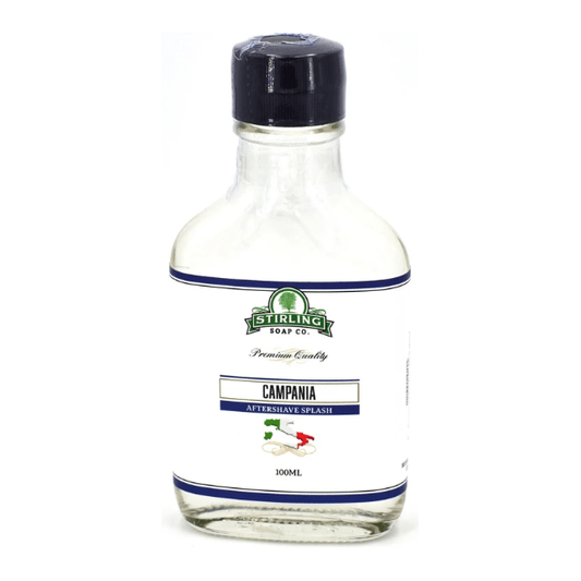 Stirling Soap Co. Campania Shaving Collection Shaving Set Pasteur Pharmacy Aftershave 3.3oz