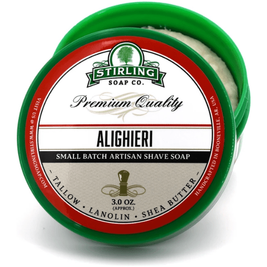 Stirling Soap Co. Alighieri Shaving Collection Shaving Set Pasteur Pharmacy Shaving Soap 3oz