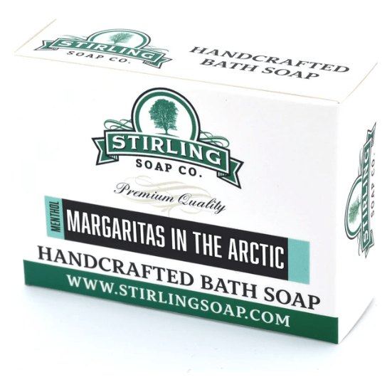 Stirling Soap Co. Margaritas in the Arctic Menthol Bath Soap 5.5 Oz Bath Soap Pasteur Pharmacy