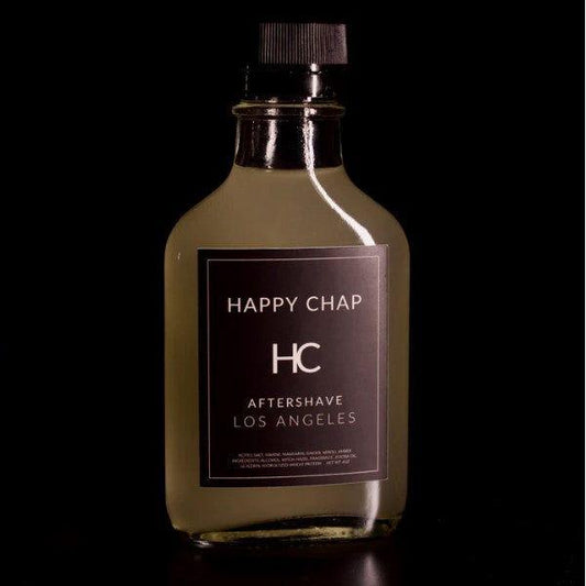 Happy Chap Los Angeles Shaving Collection Shaving Set Pasteur Pharmacy Aftershave Splash 4oz