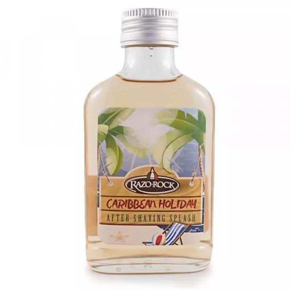 RazoRock Caribbean Holiday After Shaving Splash 3.4 oz Shaving Soap Pasteur Pharmacy