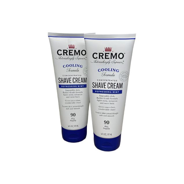 Cremo Refreshing Mint Cooling Concentrated Shave Cream 6 Oz Shave Cream Pasteur Pharmacy