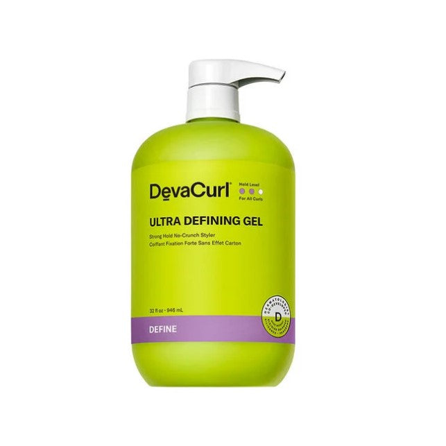 DevaCurl Ultra Defining Gel Strong Hold No-Crunch Styler 32 oz Hair Gel Pasteur Pharmacy
