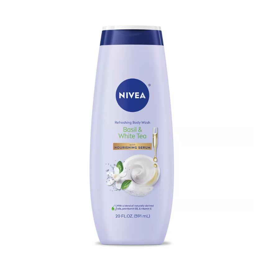Nivea Basil & White Tea Refreshing Body Wash 20 Fl. Oz. Bottle Body Wash Pasteur Pharmacy
