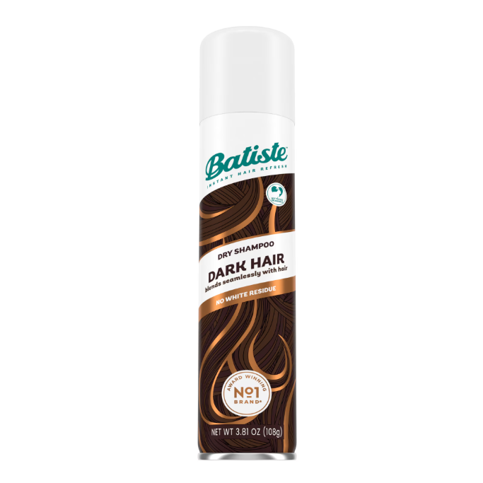 Shampooing sec Batiste pour cheveux foncés, shampooing sans eau, 108 g (3,81 oz)