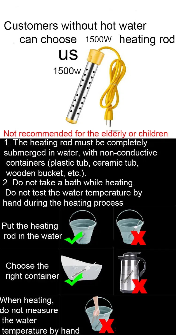 Color: Red - Portable Car Washer 12V Camping Shower Car Shower High Pressure Power Washer Electric Pump for Outdoor Camping Travel