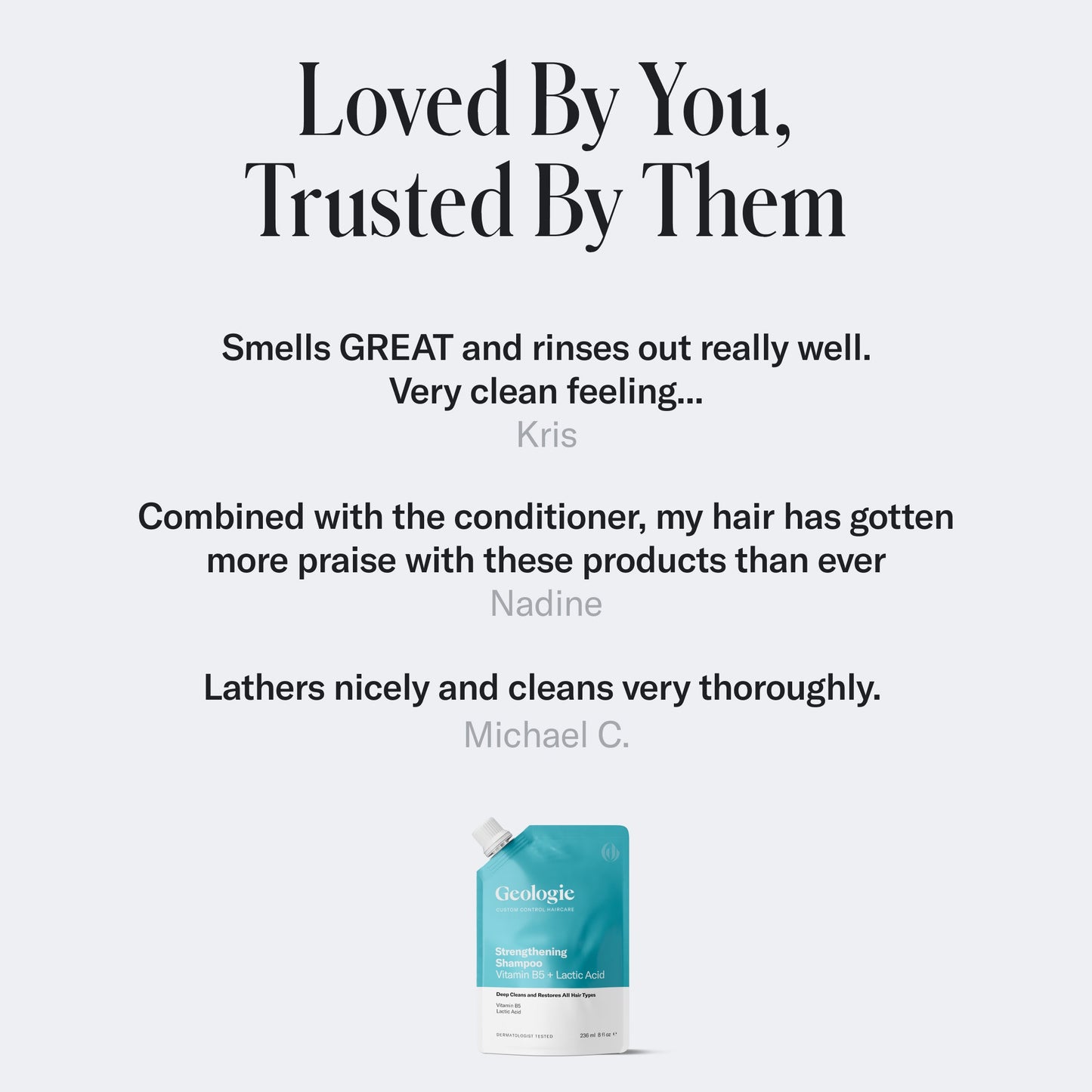 Geologie Strengthening Shampoo Hair Care Geologie