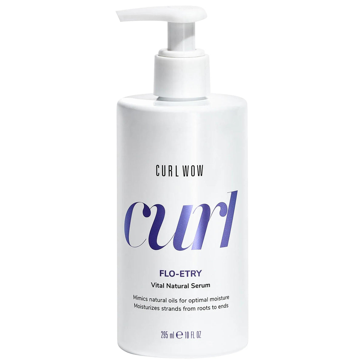 Curl Wow Hydrating Hair Serum for Curly & Coily Hair - Natural, Vegan, Cruelty-Free, Frizz Reduction & Moisture