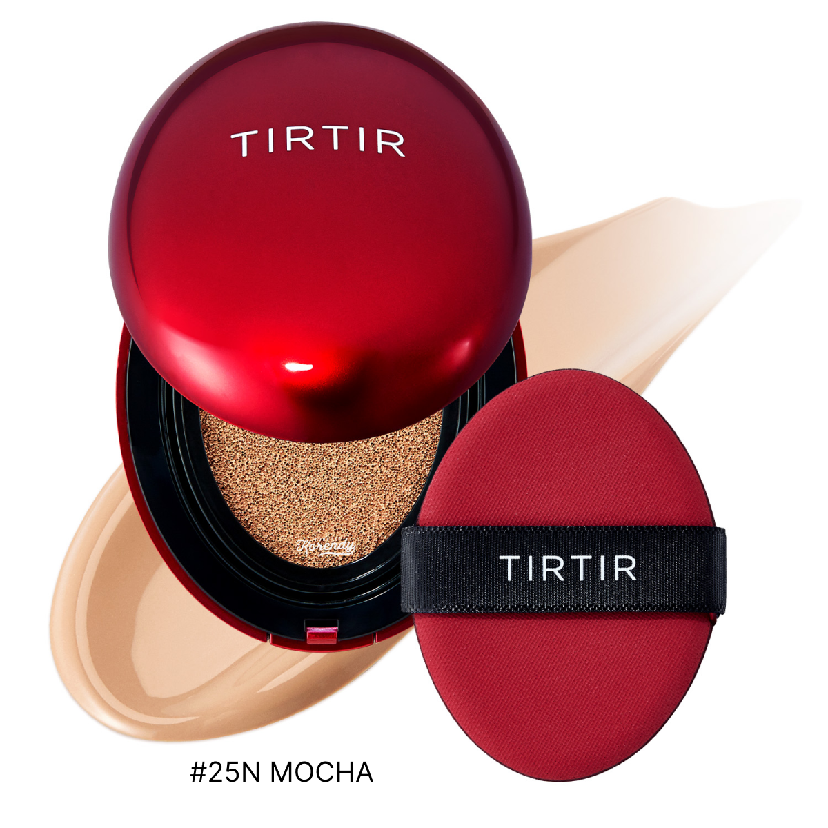 TIRTIR Mask Fit RED Cushion Long-Wear Satin Finish 25N Mocha 18g