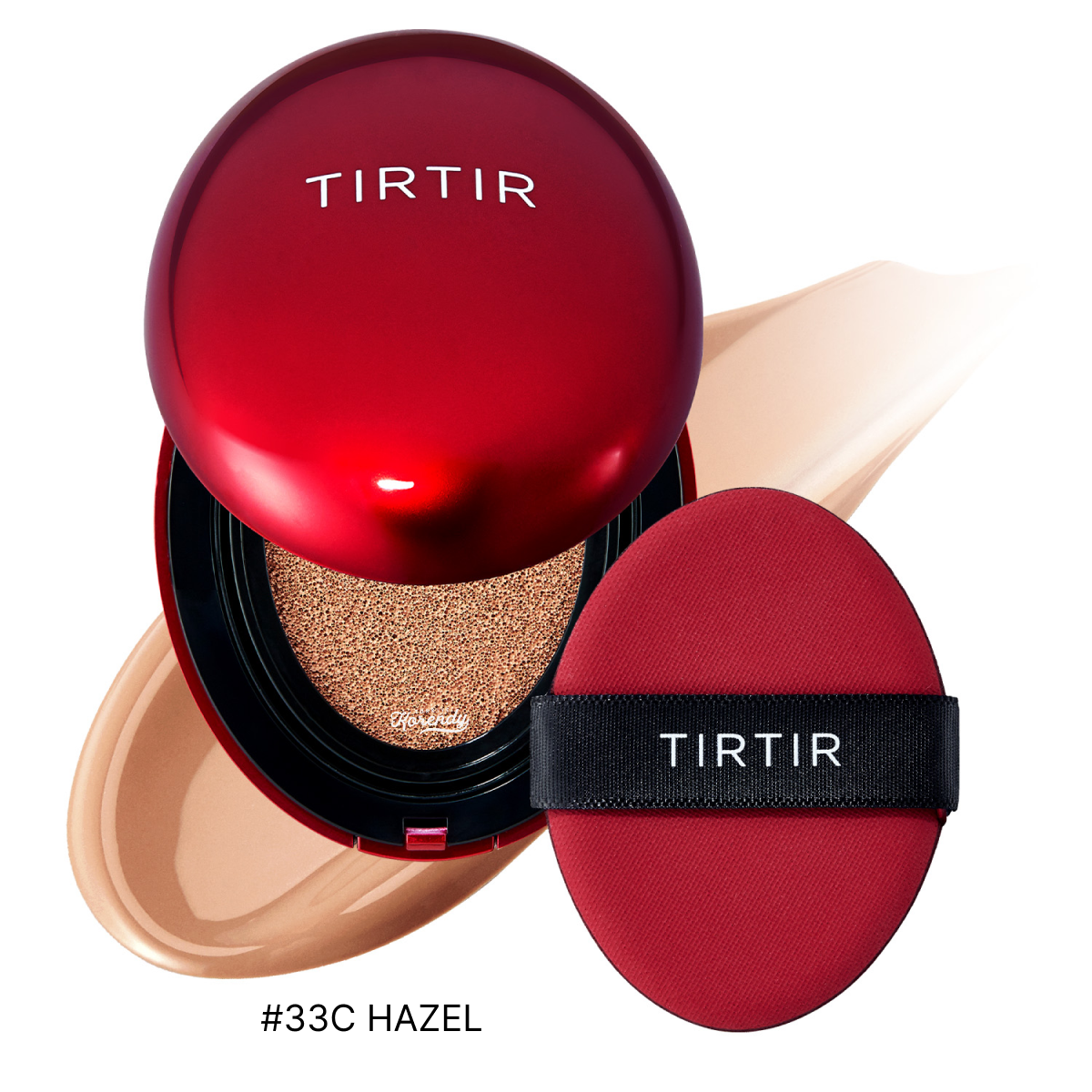 Tirtir Mask Fit Red Cushion Foundation Satin Finish 18g #33C Hazel