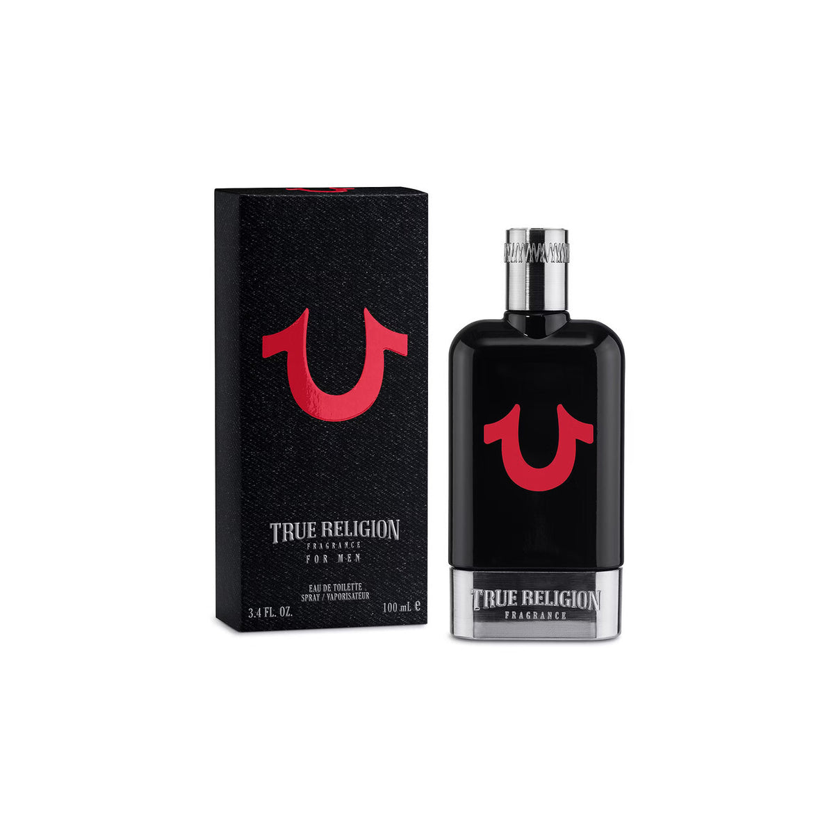 True religion black 3.4 eau de toilette spray for men