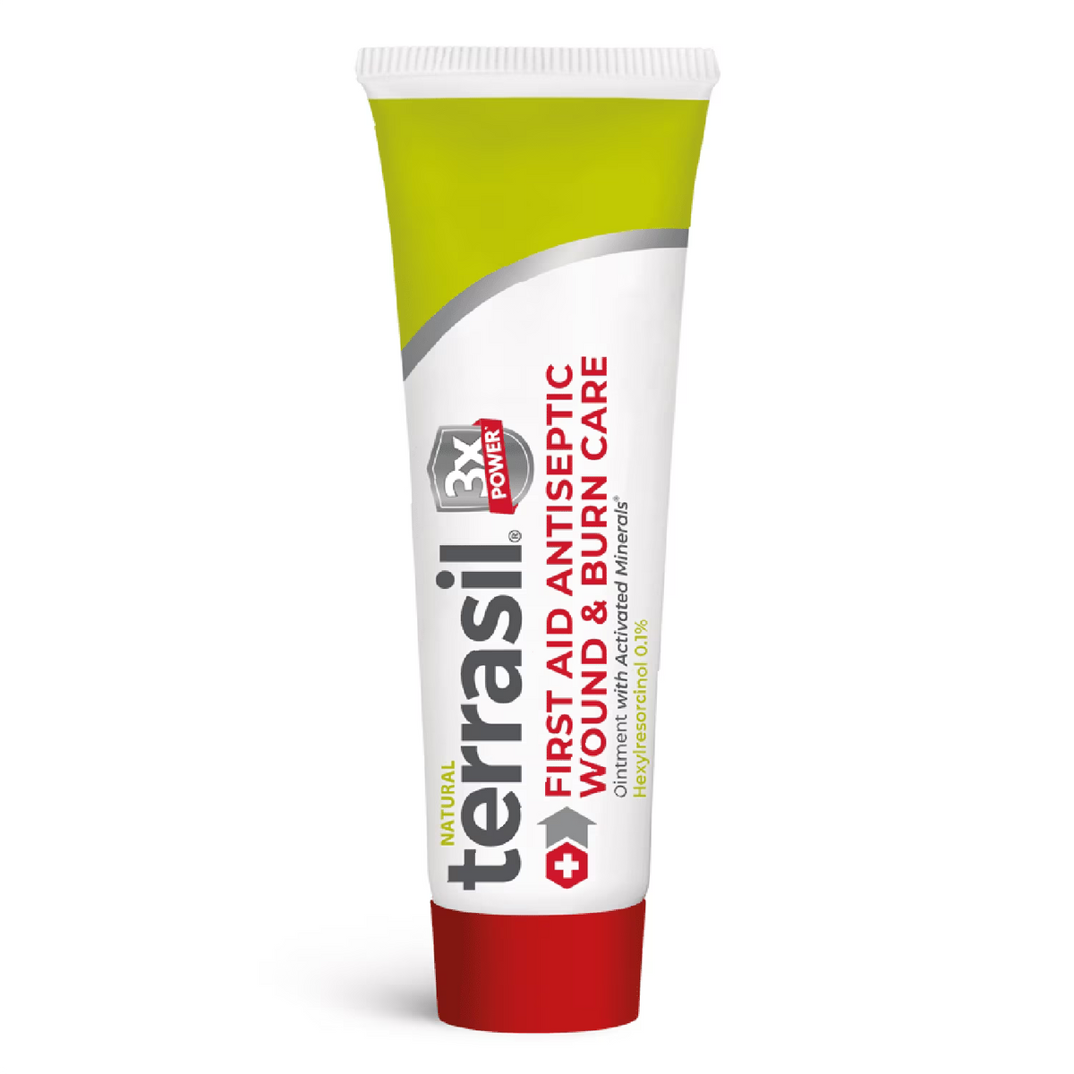 Ungüento antiséptico de triple acción Terrasil para heridas, quemaduras, raspones y cortes, 1 oz