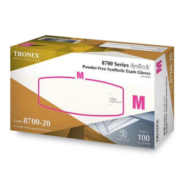 Tronex SynTech Synthetic Powder-Free Examination Gloves Disposable Gloves Pasteur Pharmacy