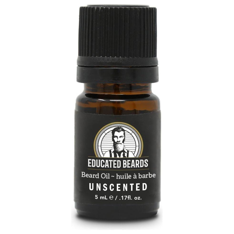 Educated Beards Unscented Beard Oil 5ml Beard Oil Pasteur Pharmacy