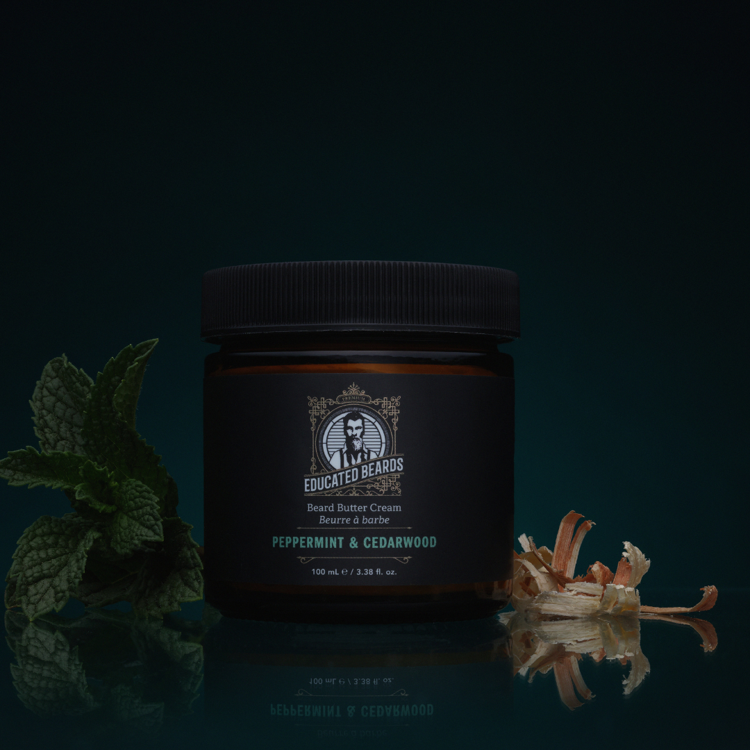 Educated Beards Peppermint & Cedarwood Beard Butter Cream 100ml Beard Butter Cream Pasteur Pharmacy