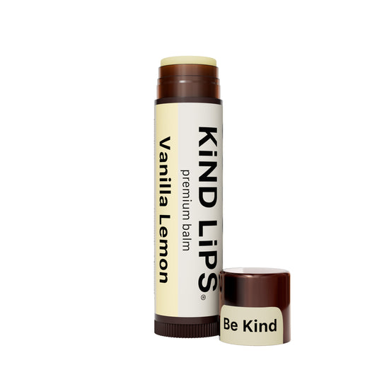 Kind Lips Vanilla Lemon Organic Lip Balm Lip Balm Kind Lips