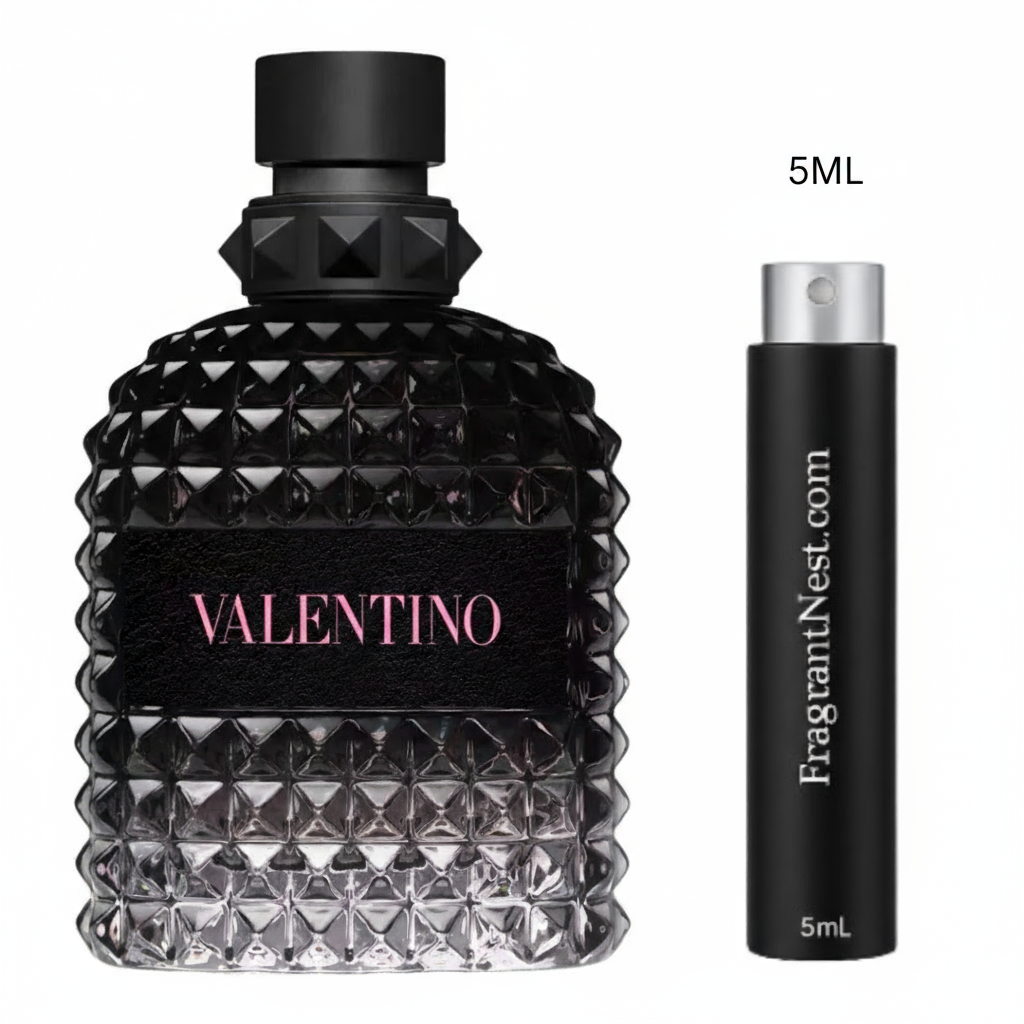 Valentino Uomo Born In Roma Eau De Toilette Travel Spray | Sample Fragrant Nest 5mL Travel Size (75 Sprays)