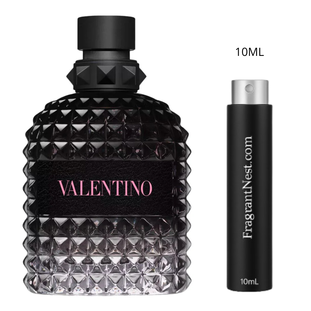 Valentino Uomo Born In Roma Eau De Toilette Travel Spray | Sample Fragrant Nest 10mL Glass Spray (150 Sprays)