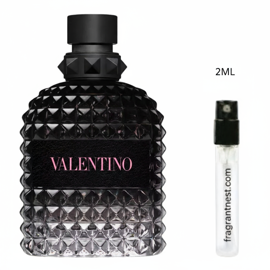 Valentino Uomo Born In Roma Eau De Toilette Travel Spray | Sample Fragrant Nest 2mL Sample (30 Sprays)