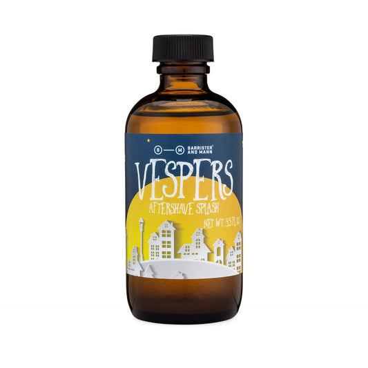 Barrister & Mann Vespers Shaving Collection Aftershave Pasteur Pharmacy Aftershave Splash 3.5 oz
