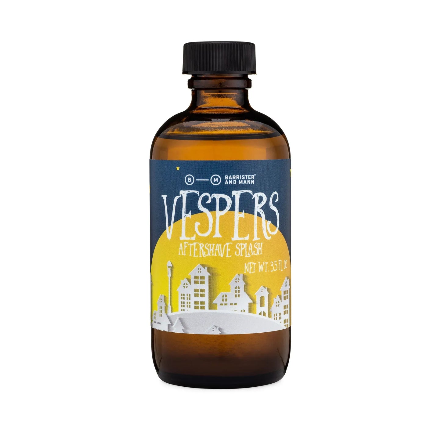 Barrister & Mann Vespers Shaving Collection Aftershave Pasteur Pharmacy Aftershave Splash 3.5 oz