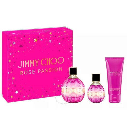 Coffret cadeau 3 pièces Jimmy Choo Rose Passion