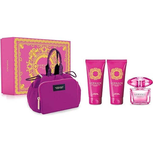 Versace Bright Crystal Absolu 4 Piece Gift Set Women's Gift Sets Versace