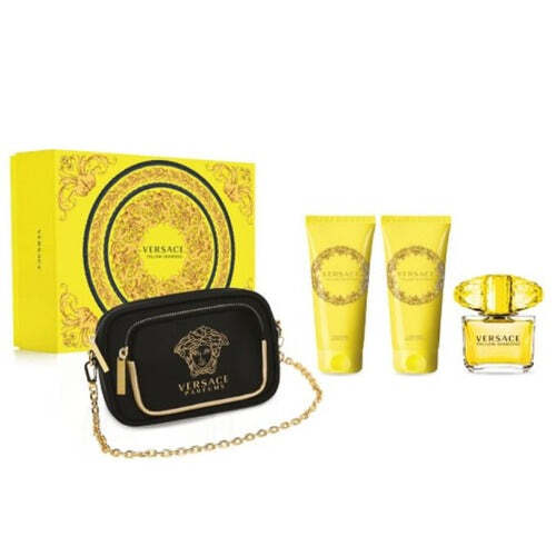 Versace Yellow Diamond 4 Piece Gift Set Women's Gift Sets Versace