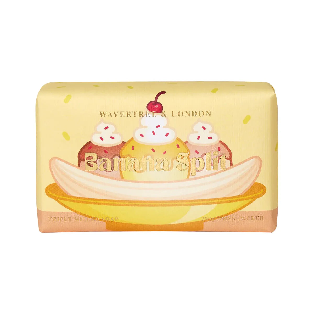 Wavertree & London Australian Natural Banana Split Luxury Soap Bar 7 Oz Luxury Soap Bar Pasteur Pharmacy
