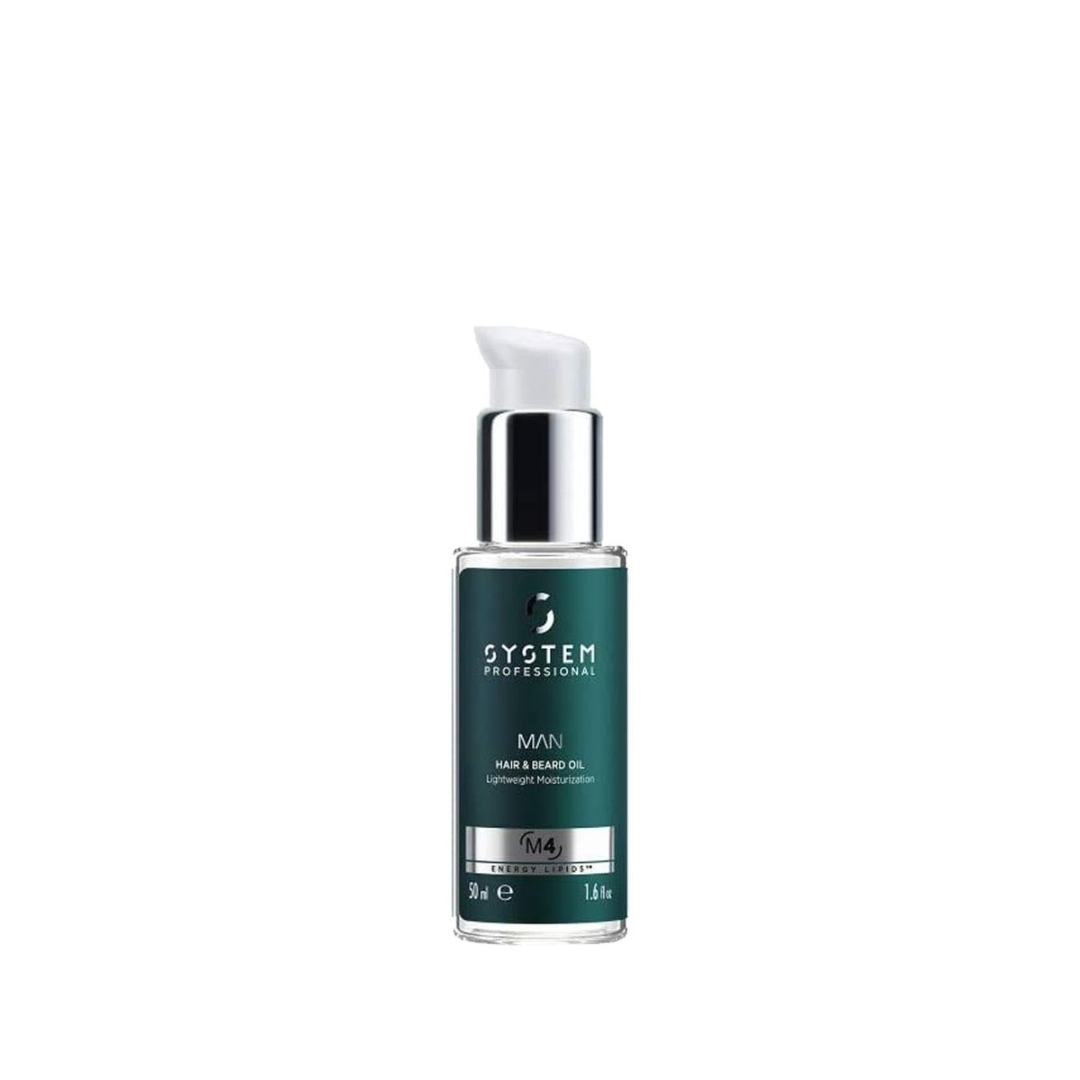 Wella System Professional Man Hair and Beard Oil - Nourishing Men's Grooming Product, 50 ml